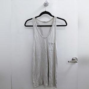 T BY ALEXANDER WANG light grey tank top (sz S)